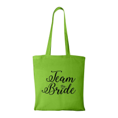 ZSONA DEKOR Team Bride - Bevásárló táska zöld v4