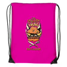 ZSONA DEKOR Úgy grillezek mint egy viking - Sport táska magenta kézitáska és bőrönd