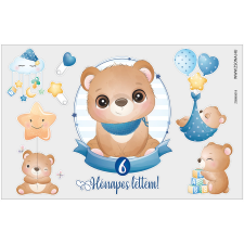 ZSONA DEKOR Vasalható 6 hónapos lettem-kisfiú minta ajándéktárgy