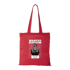 ZSONA DEKOR Wanted - Bevásárló táska piros
