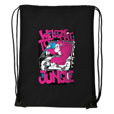 ZSONA DEKOR Welcome to the jungle - Sport táska fekete