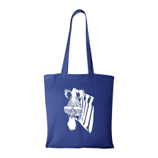 ZSONA DEKOR Zebra - Bevásárló táska kék