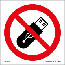 Zsona Mágneses vagy elektronikus adathordozóval belépni tilos! Műanyag tábla 200x200 mm információs címke
