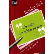  Zu wahr, um schön zu sein, Postkarten – Bastian Sick idegen nyelvű könyv