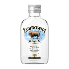 Zubrowka Biala vodka 0,1l 37,5% vodka