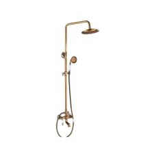 Zuhany csaptelep, Blackswan, M40.2 típus, antik bronz modell, mérete 25 cm csaptelep