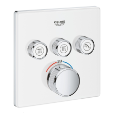  Zuhany csaptelep Grohe Smart Control termosztatikus csapteleppel Hold fehér, Yang fehér 29157LS0 csaptelep