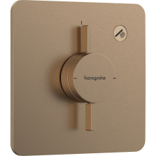 Zuhany csaptelep Hansgrohe DuoTurn Q vakolat alatti rész nélkül csiszolt bronz 75614140 csaptelep