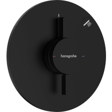 Zuhany csaptelep Hansgrohe DuoTurn S vakolat alatti rész nélkül matt fekete 75618670 csaptelep