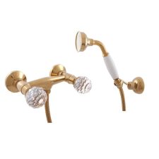Zuhany csaptelep RAV SLEZÁK zuhanyszettel együtt 150 mm arany BRILLIANCE180.52Z csaptelep