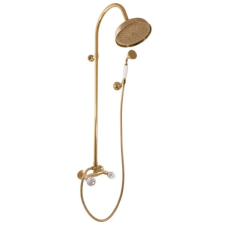 Zuhany csaptelep RAV SLEZÁK zuhanyszettel együtt 150 mm arany BRILLIANCE181.53Z csaptelep