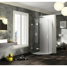Zuhanyajtó 100x100 cm Huppe Solva pure ST3802.092.322 kád, zuhanykabin