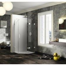 Zuhanyajtó 100x100 cm Huppe Solva pure ST3902.092.322 kád, zuhanykabin