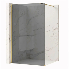  Zuhanyfal Rea Flexi Grey / Brush Gold 80 kád, zuhanykabin