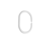  Zuhanyfüggöny karika C alakú 10 db/cs (fehér)