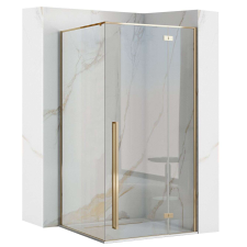 zuhanykabin Fargo 90x90 Gold kád, zuhanykabin