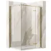  zuhanykabin Rea Bruno 100x80 Brush Gold