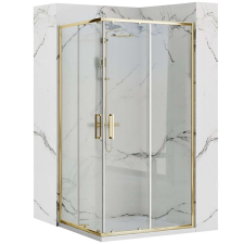 Zuhanykabin Rea Punto 80x100 Gold kád, zuhanykabin