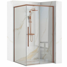 Zuhanykabin SOLAR Copper Brush 90x90 kád, zuhanykabin