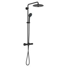  Zuhanyrendszer Grohe Vitalio Joy System termosztatikus csapteleppel phantom black 26403KF2 csaptelep