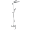  Zuhanyrendszer Hansgrohe Croma Select S kádi termosztáttal króm 26792000