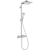  Zuhanyrendszer Hansgrohe Crometta E termosztatikus csapteleppel króm 27281000