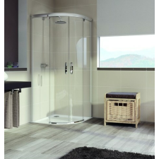 Zuhanysarok asszimetrikus 100x90 cm Huppe Aura elegance 402432.092.322 kád, zuhanykabin