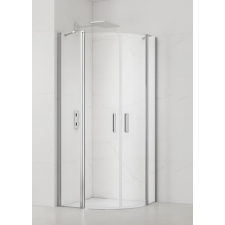  Zuhanysarok negyedkör 80x80 cm SAT Fusion SATFUSP80CRT kád, zuhanykabin