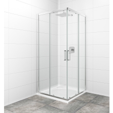 Zuhanysarok négyzet 100x100 cm SAT TEX SIKOTEXQ100CRT kád, zuhanykabin