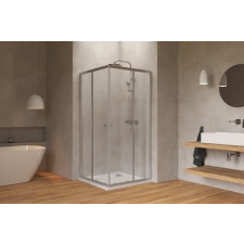  Zuhanysarok négyzet 90x90 cm SAT Project SATBKMUQ90CRCH kád, zuhanykabin