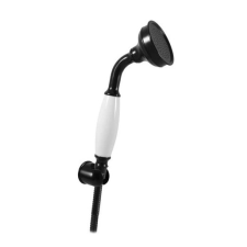  Zuhanyszett RAV SLEZÁK zuhanytartóval és zuhanycsővel fekete matt/fehér SK0117CMATB csaptelep