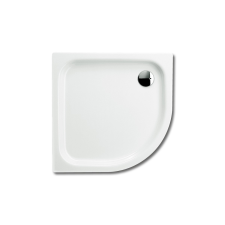  Zuhanytálca negyedkörös Kaldewei Zirkon 80x80 cm zománcozott acél alpesi fehér 452048043001 kád, zuhanykabin