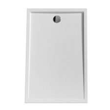  Zuhanytálca négyszögletes Hüppe Purano 120x80 cm öntött márvány fehér 202163.055 kád, zuhanykabin