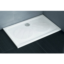  Zuhanytálca négyszögletes Ravak 100x80 cm öntött márvány fehér XA03A401010 kád, zuhanykabin