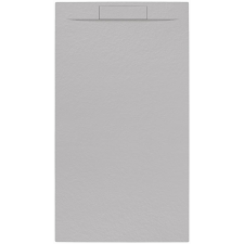 Zuhanytálca négyszögletes SAT Fusion 160x90 cm öntött márvány gris perla SATFU16090GRP kád, zuhanykabin