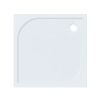  Zuhanytálca négyzet SAT Limnew 80x80 cm öntött márvány fehér LIMNEW80Q