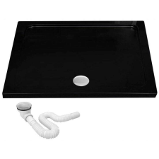  Zuhanytálca Rea Savoy black 80x100 kád, zuhanykabin