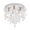 ZUMA Gressa átlátszó-króm kristály mennyezeti lámpa  (ZU-19031-M) G9 5 izzós IP20