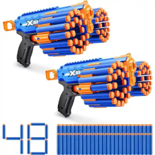 Zuru X-Shot Insanity Manic 2db játék szivacslövő fegyver 48db lövedékkel katonásdi