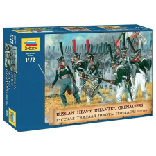  Zvezda 1:72 Russian Heavy Infantry Grenadiers 1812-1814 (8020) makett
