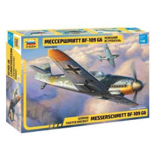 Zvezda 4816 típusú repülőgép-modell repülőgép - Messerschmitt Bf-109 G6 (1:48) helikopter és repülő
