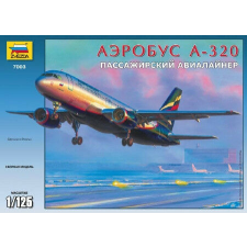  Zvezda Airbus A-320  1:144 makett repülő (7003) makett