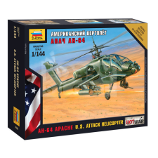 Zvezda Apache Helicopter makett 1:144 (7408Z) makett