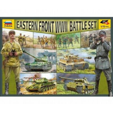 Zvezda Battle Set: Eastern Front WWII makett 1:72 (5203Z) makett