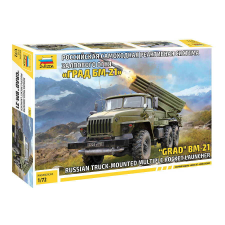  Zvezda BM-21 Grad 1 Rocket Laucnher 1:72 (5051) makett