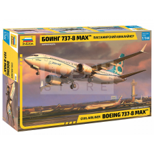 Zvezda Boeing 737-8 MAX makett 1:144 (7026Z) makett