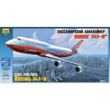  Zvezda Boeing 747-8  1:144 makett repülő (7010) makett