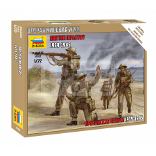 Zvezda British Infantry /1939-42/ makett 1:72 (6166Z) makett
