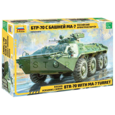 Zvezda BTR-70 WITH MA-7 TURRET makett 1:35 (3587Z) makett