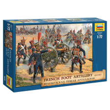  Zvezda French Foot Artillery /1812-14/  makett figura 1:72 (8028) makett